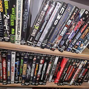WWE dvds